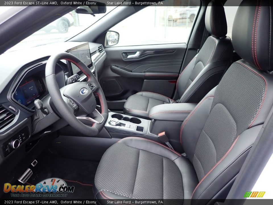 Front Seat of 2023 Ford Escape ST-Line AWD Photo #13