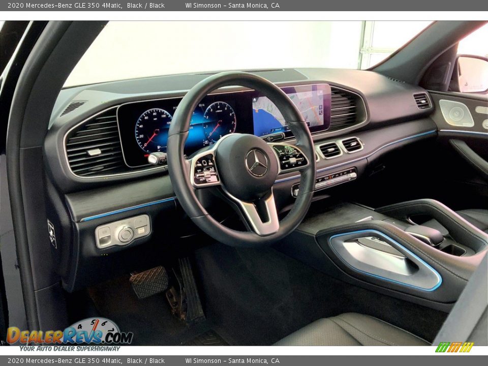 2020 Mercedes-Benz GLE 350 4Matic Black / Black Photo #14