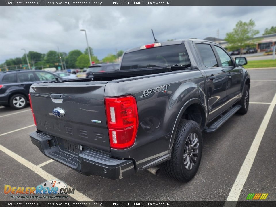 2020 Ford Ranger XLT SuperCrew 4x4 Magnetic / Ebony Photo #3