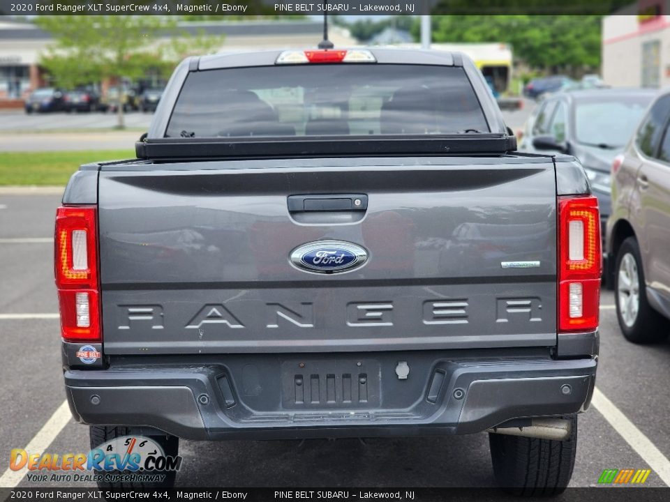 2020 Ford Ranger XLT SuperCrew 4x4 Magnetic / Ebony Photo #4