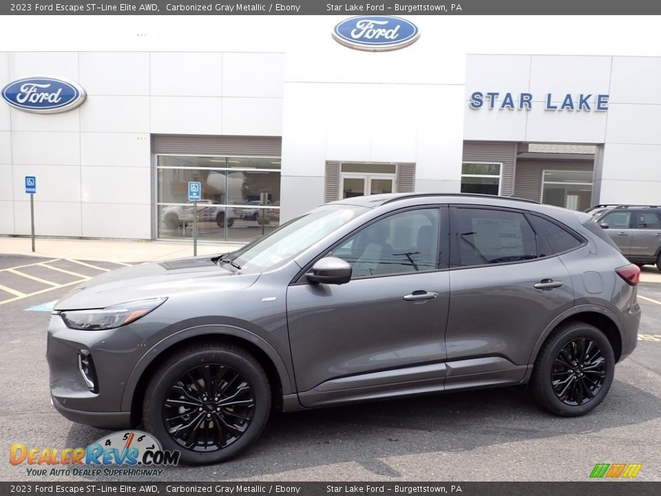 2023 Ford Escape ST-Line Elite AWD Carbonized Gray Metallic / Ebony Photo #1