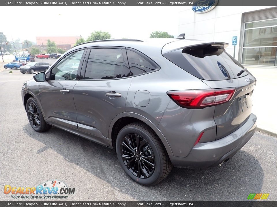 2023 Ford Escape ST-Line Elite AWD Carbonized Gray Metallic / Ebony Photo #3