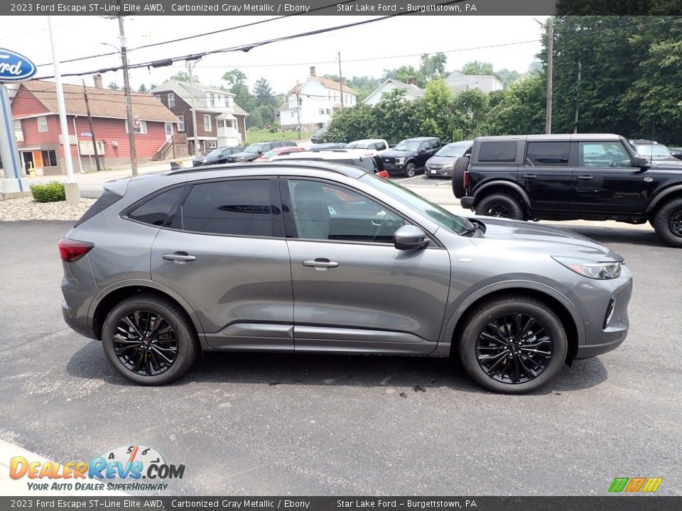 Carbonized Gray Metallic 2023 Ford Escape ST-Line Elite AWD Photo #6