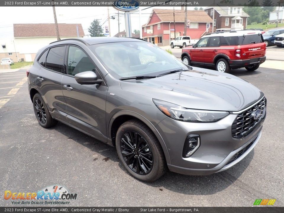 Front 3/4 View of 2023 Ford Escape ST-Line Elite AWD Photo #7