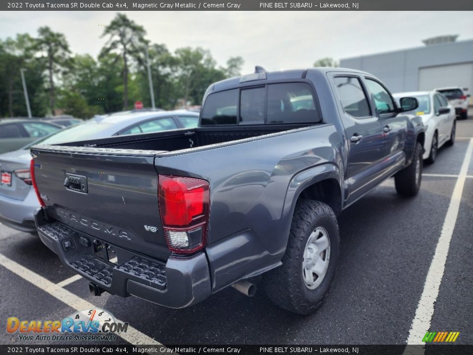 2022 Toyota Tacoma SR Double Cab 4x4 Magnetic Gray Metallic / Cement Gray Photo #3