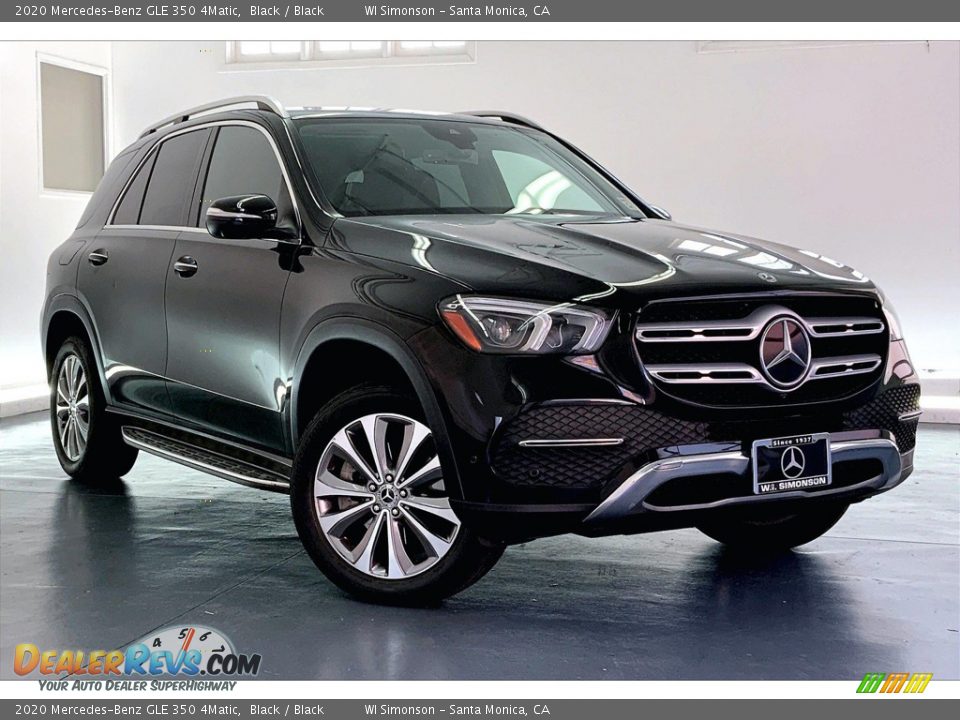 2020 Mercedes-Benz GLE 350 4Matic Black / Black Photo #34