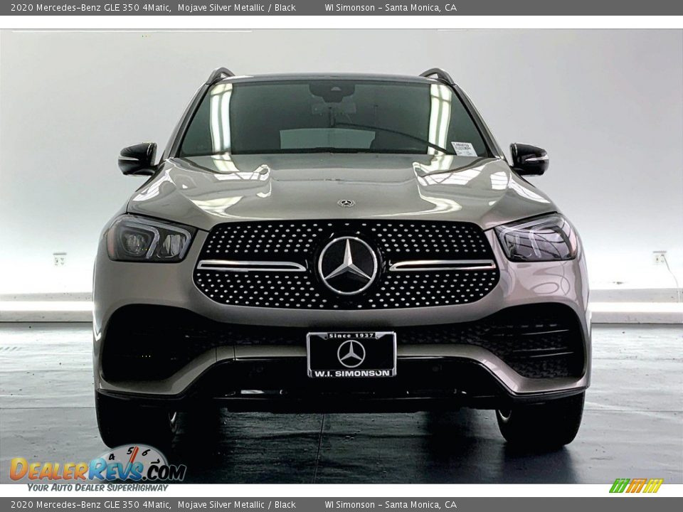 2020 Mercedes-Benz GLE 350 4Matic Mojave Silver Metallic / Black Photo #2