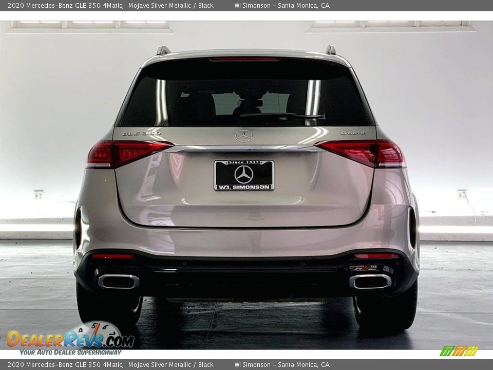 2020 Mercedes-Benz GLE 350 4Matic Mojave Silver Metallic / Black Photo #3