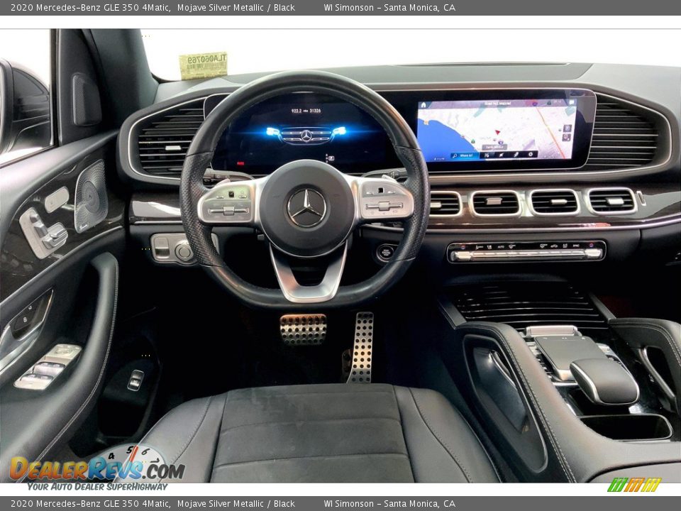2020 Mercedes-Benz GLE 350 4Matic Mojave Silver Metallic / Black Photo #4