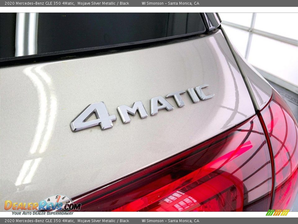 2020 Mercedes-Benz GLE 350 4Matic Mojave Silver Metallic / Black Photo #7
