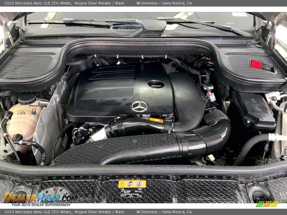 2020 Mercedes-Benz GLE 350 4Matic Mojave Silver Metallic / Black Photo #9