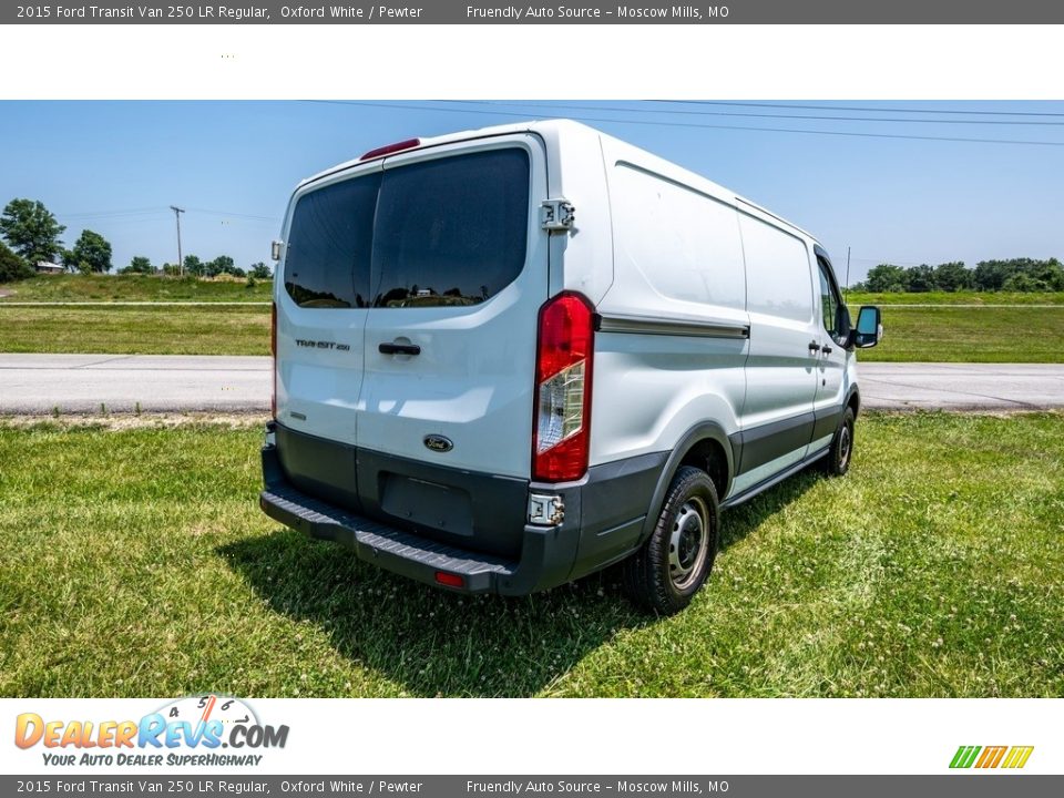 2015 Ford Transit Van 250 LR Regular Oxford White / Pewter Photo #7