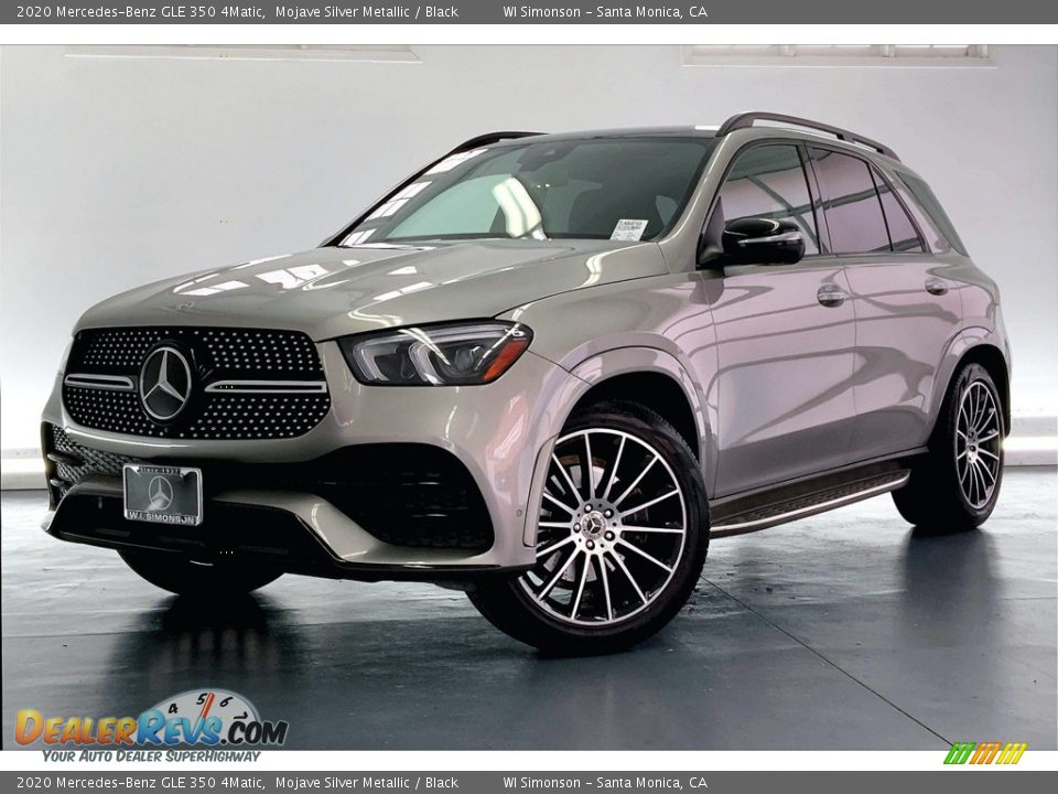2020 Mercedes-Benz GLE 350 4Matic Mojave Silver Metallic / Black Photo #12