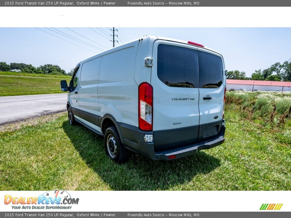 2015 Ford Transit Van 250 LR Regular Oxford White / Pewter Photo #9