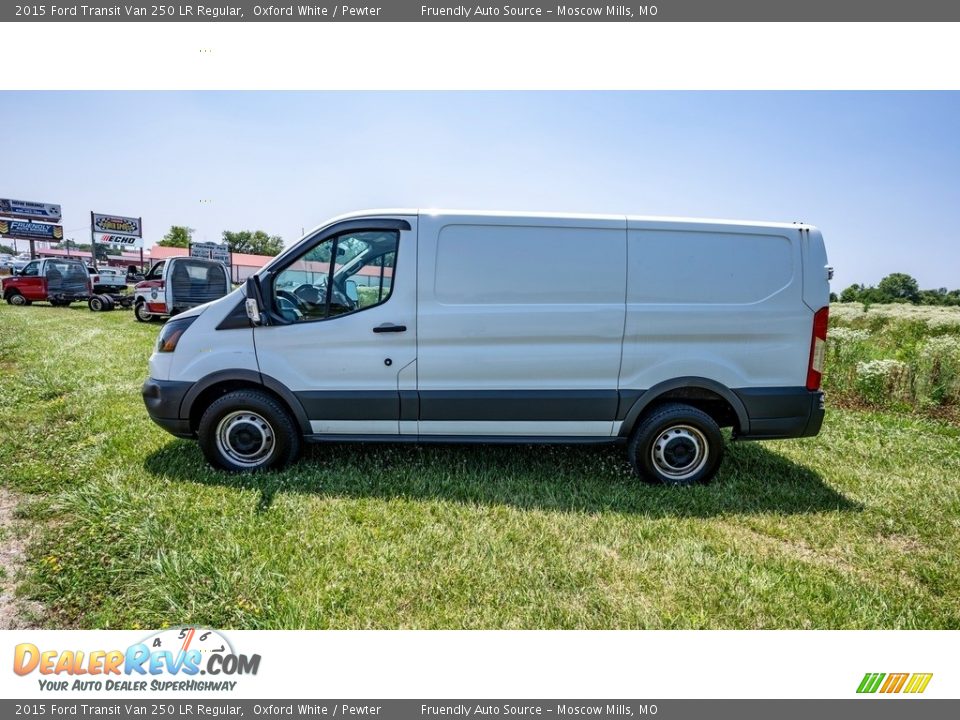 2015 Ford Transit Van 250 LR Regular Oxford White / Pewter Photo #10