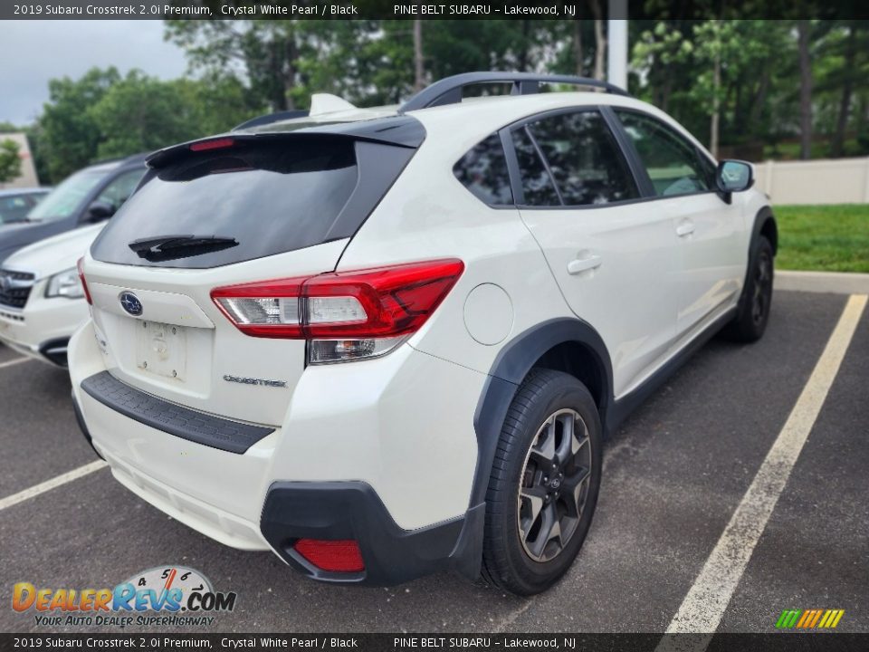 2019 Subaru Crosstrek 2.0i Premium Crystal White Pearl / Black Photo #3