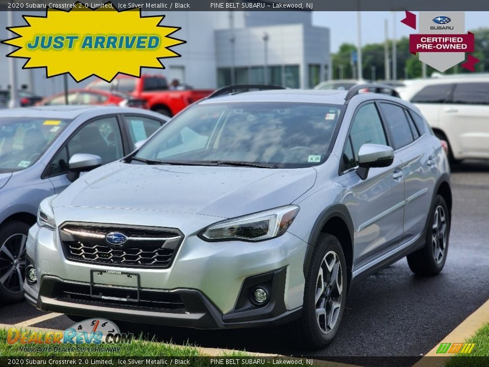 2020 Subaru Crosstrek 2.0 Limited Ice Silver Metallic / Black Photo #1