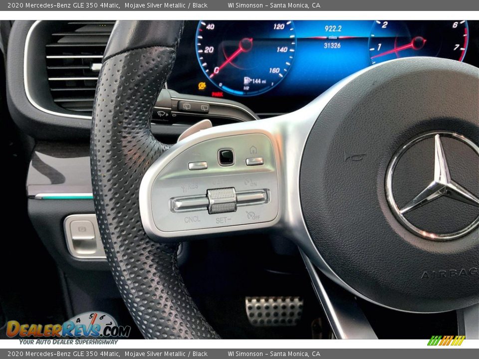2020 Mercedes-Benz GLE 350 4Matic Mojave Silver Metallic / Black Photo #21