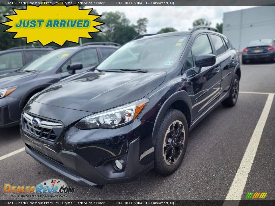 2021 Subaru Crosstrek Premium Crystal Black Silica / Black Photo #1