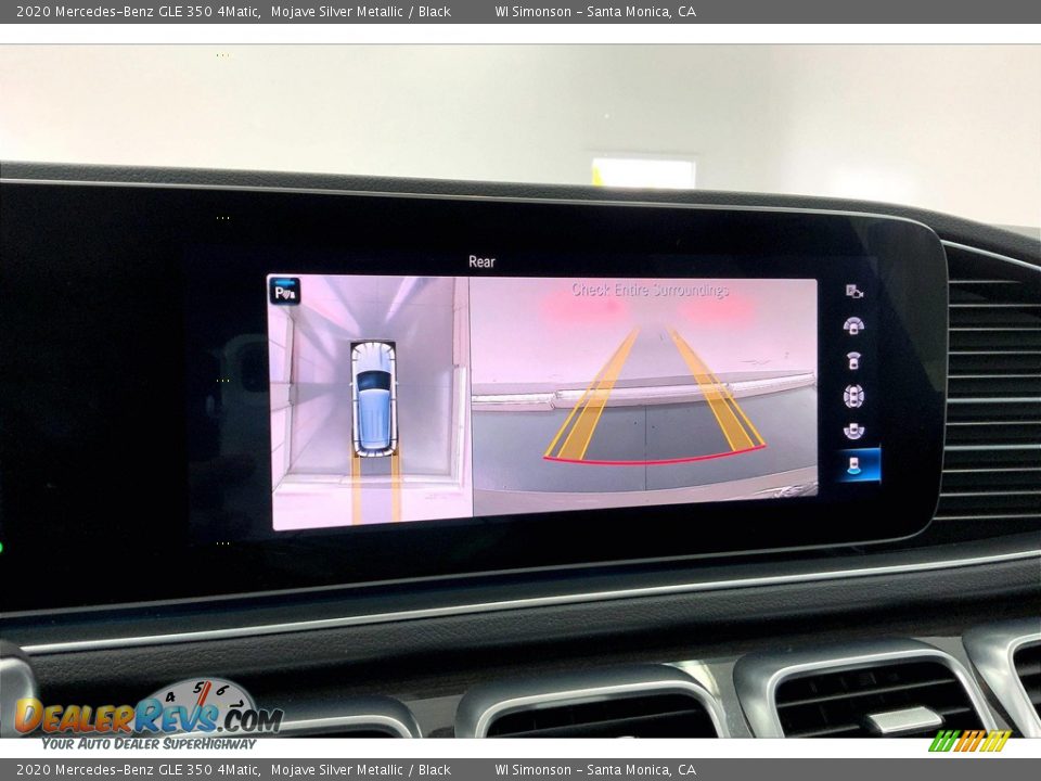 2020 Mercedes-Benz GLE 350 4Matic Mojave Silver Metallic / Black Photo #24
