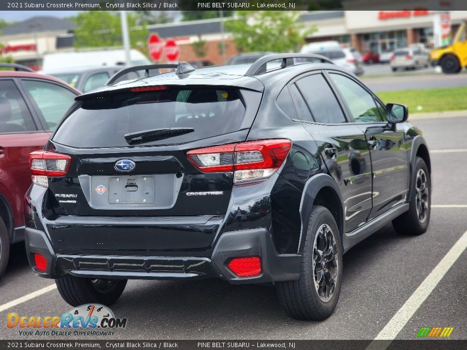 2021 Subaru Crosstrek Premium Crystal Black Silica / Black Photo #3