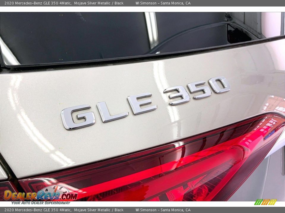 2020 Mercedes-Benz GLE 350 4Matic Mojave Silver Metallic / Black Photo #31