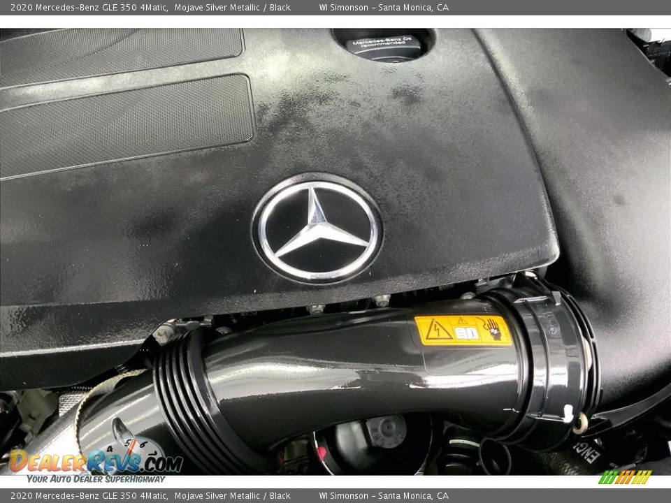 2020 Mercedes-Benz GLE 350 4Matic Mojave Silver Metallic / Black Photo #32