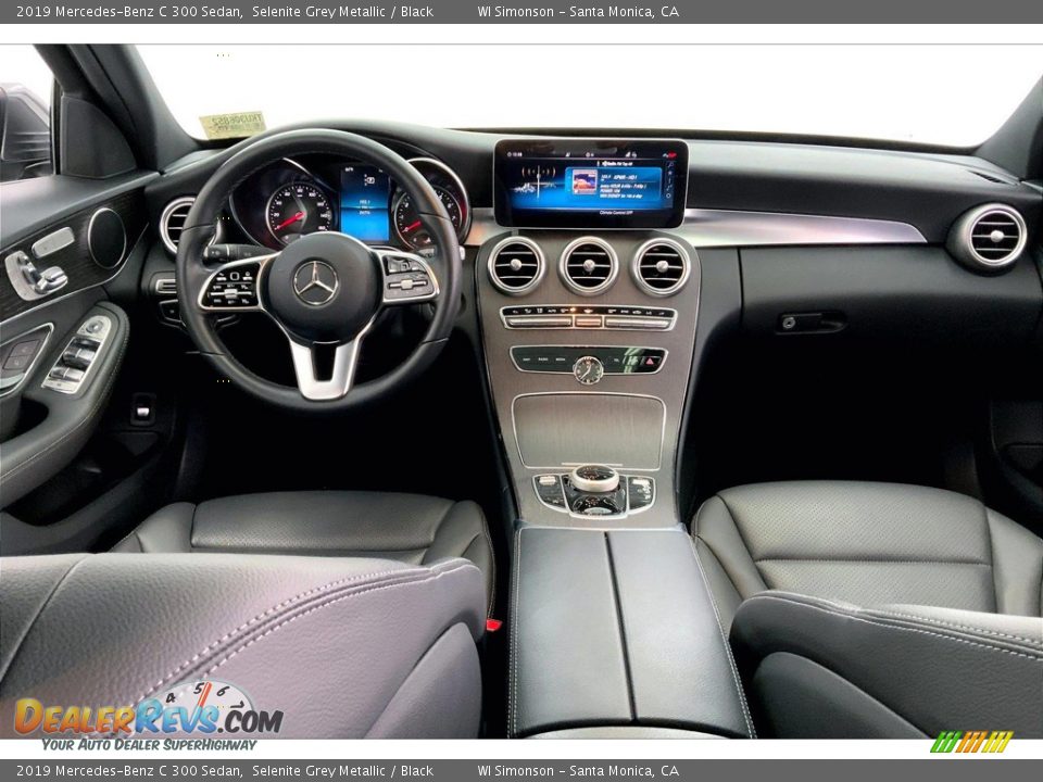 2019 Mercedes-Benz C 300 Sedan Selenite Grey Metallic / Black Photo #15