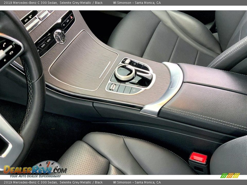 2019 Mercedes-Benz C 300 Sedan Selenite Grey Metallic / Black Photo #17