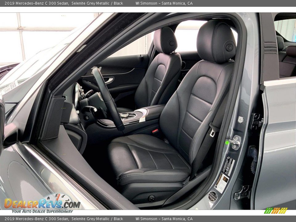 2019 Mercedes-Benz C 300 Sedan Selenite Grey Metallic / Black Photo #18