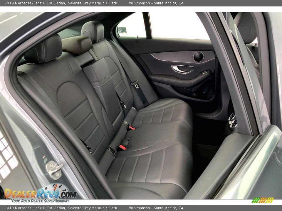 2019 Mercedes-Benz C 300 Sedan Selenite Grey Metallic / Black Photo #19