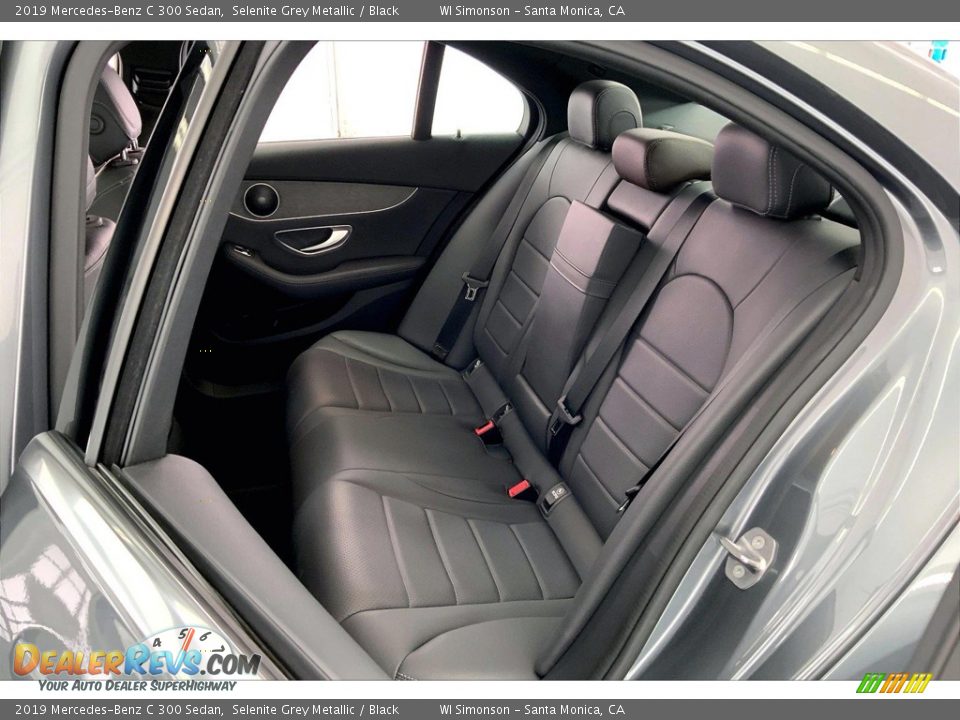 2019 Mercedes-Benz C 300 Sedan Selenite Grey Metallic / Black Photo #20