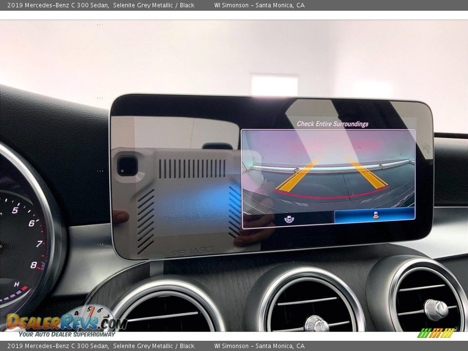 2019 Mercedes-Benz C 300 Sedan Selenite Grey Metallic / Black Photo #24