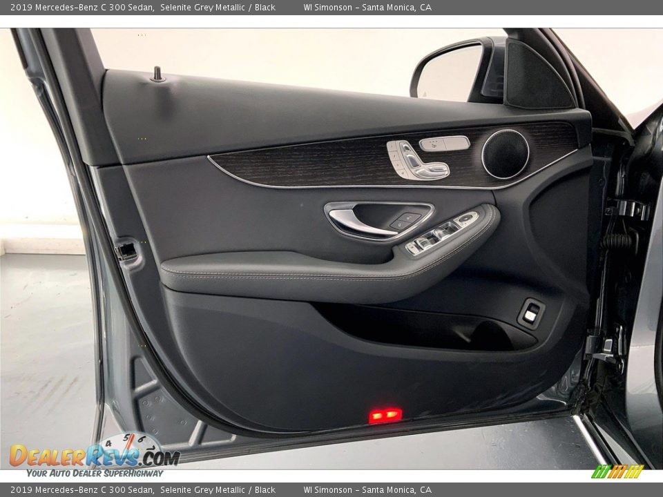 2019 Mercedes-Benz C 300 Sedan Selenite Grey Metallic / Black Photo #26