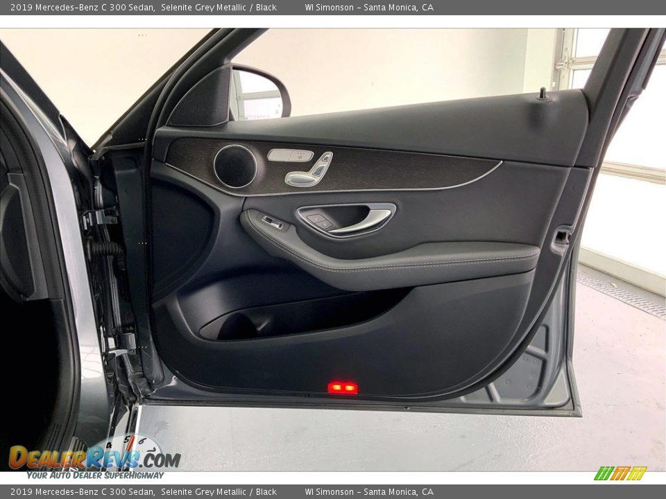 2019 Mercedes-Benz C 300 Sedan Selenite Grey Metallic / Black Photo #27