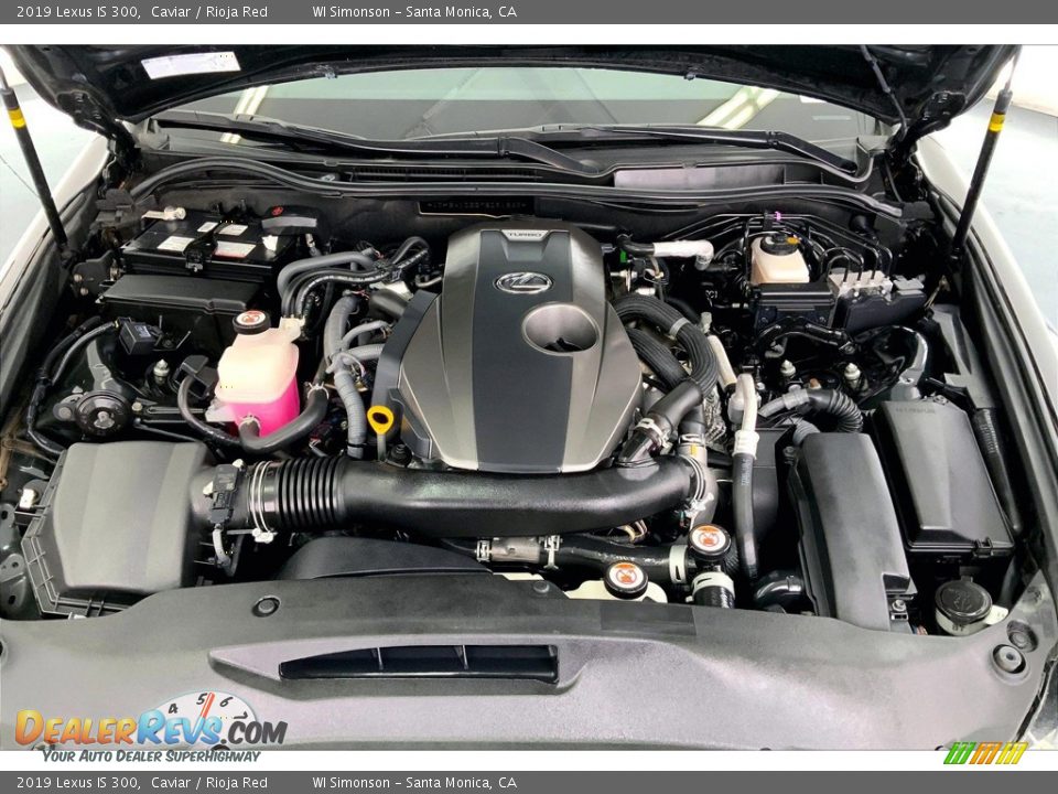 2019 Lexus IS 300 2.0 Liter Turbocharged DOHC 16-Valve VVT-i 4 Cylinder Engine Photo #9