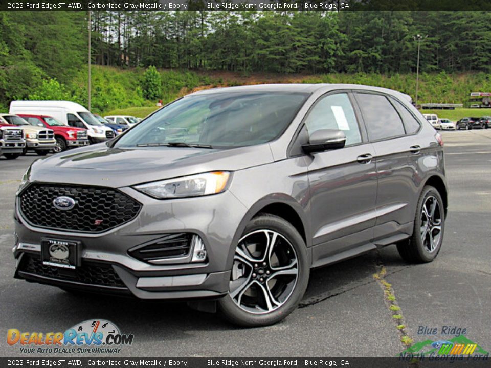 2023 Ford Edge ST AWD Carbonized Gray Metallic / Ebony Photo #1