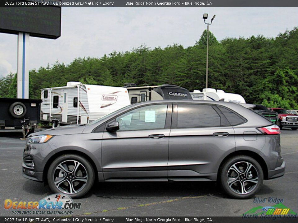 2023 Ford Edge ST AWD Carbonized Gray Metallic / Ebony Photo #2