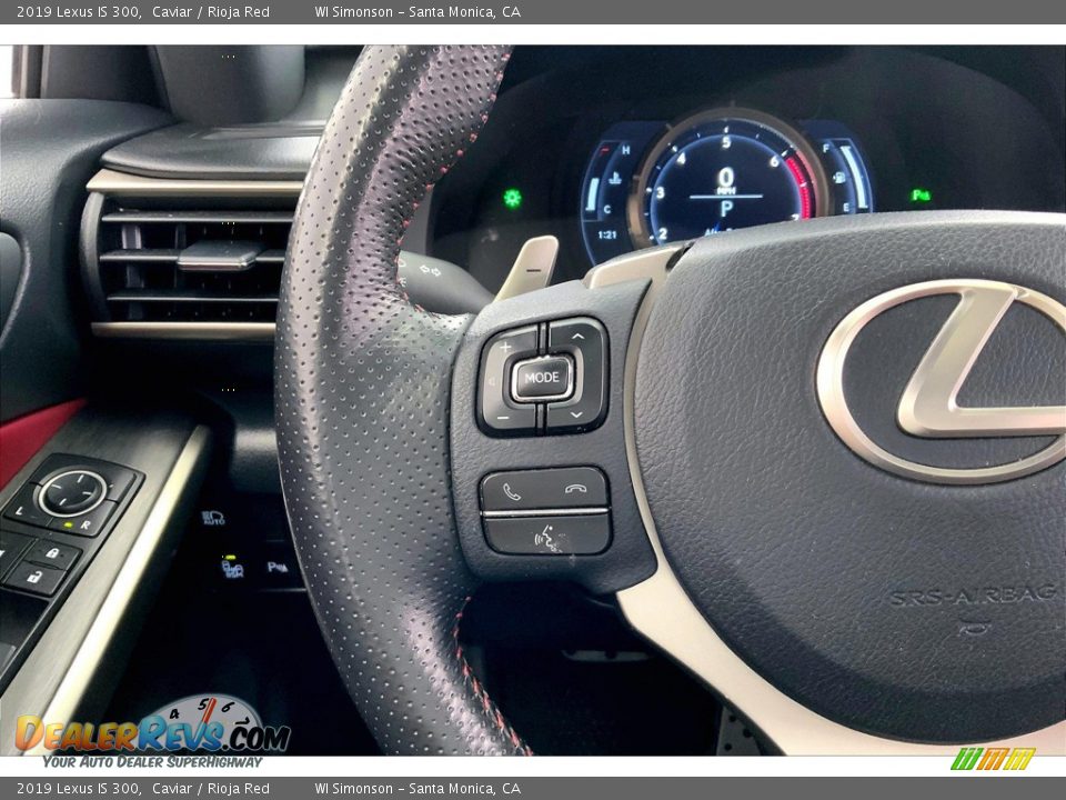 2019 Lexus IS 300 Steering Wheel Photo #21