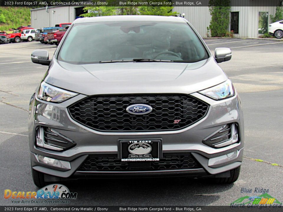 2023 Ford Edge ST AWD Carbonized Gray Metallic / Ebony Photo #8