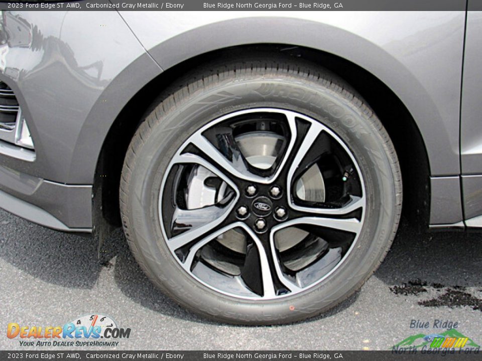 2023 Ford Edge ST AWD Carbonized Gray Metallic / Ebony Photo #9