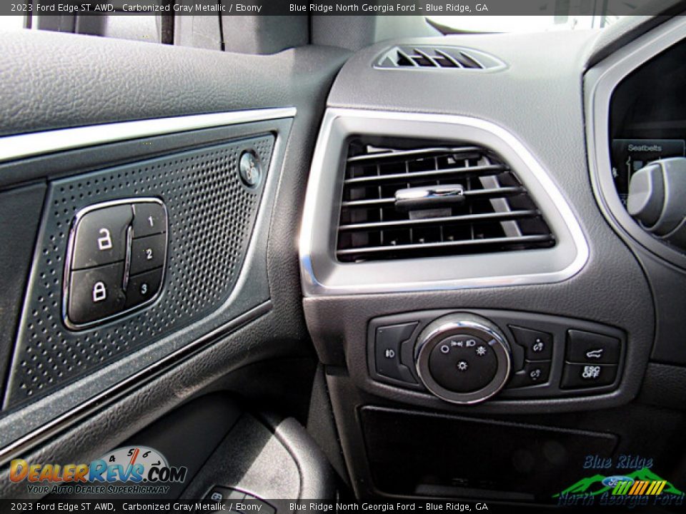 2023 Ford Edge ST AWD Carbonized Gray Metallic / Ebony Photo #20