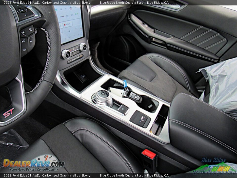 2023 Ford Edge ST AWD Carbonized Gray Metallic / Ebony Photo #22