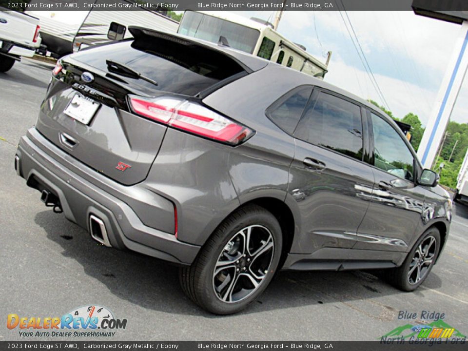 2023 Ford Edge ST AWD Carbonized Gray Metallic / Ebony Photo #25