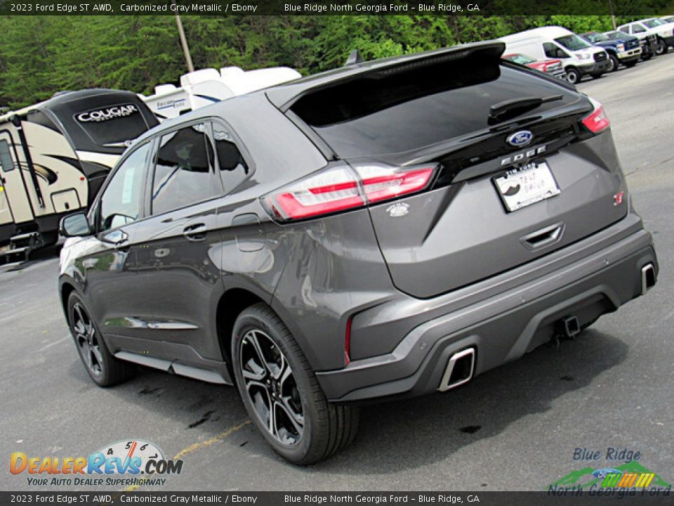 2023 Ford Edge ST AWD Carbonized Gray Metallic / Ebony Photo #26