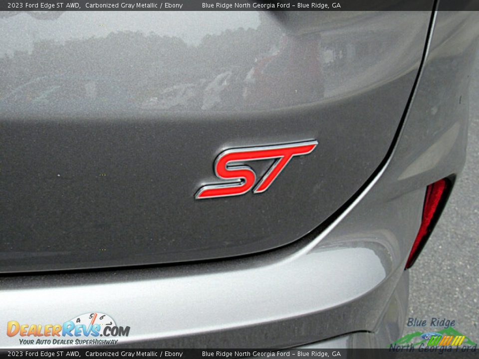 2023 Ford Edge ST AWD Carbonized Gray Metallic / Ebony Photo #27