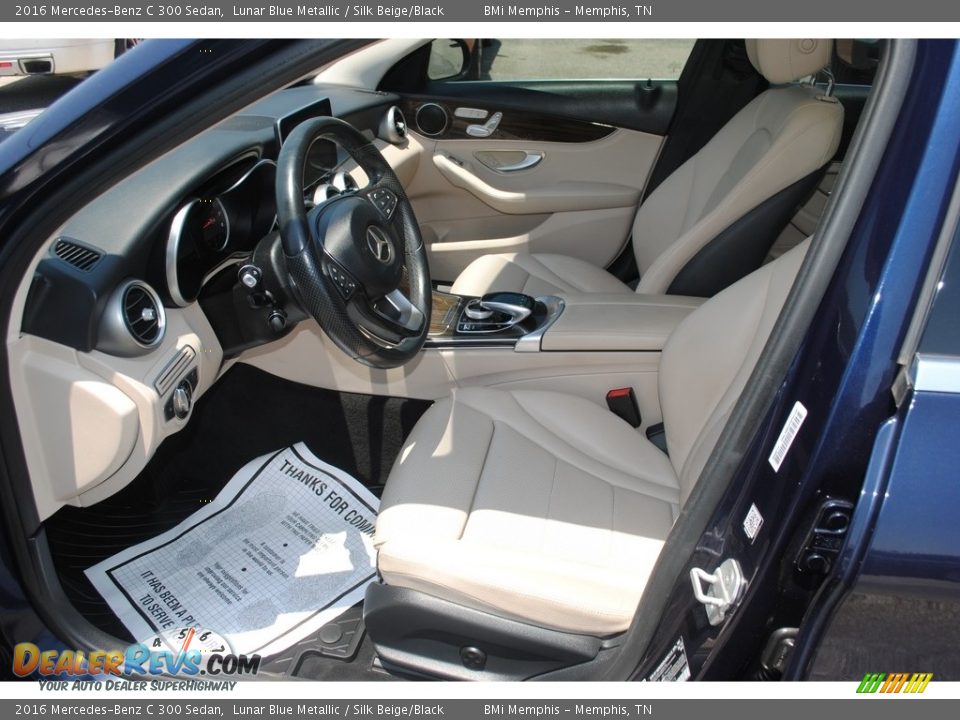 Front Seat of 2016 Mercedes-Benz C 300 Sedan Photo #11