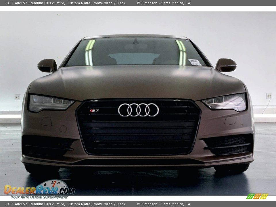 Custom Matte Bronze Wrap 2017 Audi S7 Premium Plus quattro Photo #2