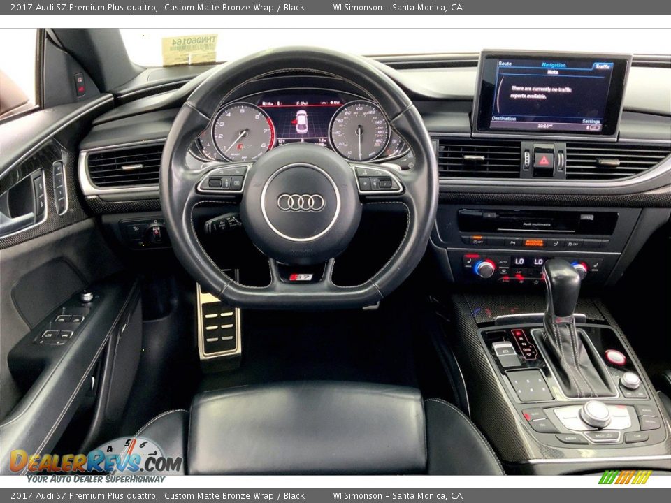 Dashboard of 2017 Audi S7 Premium Plus quattro Photo #4