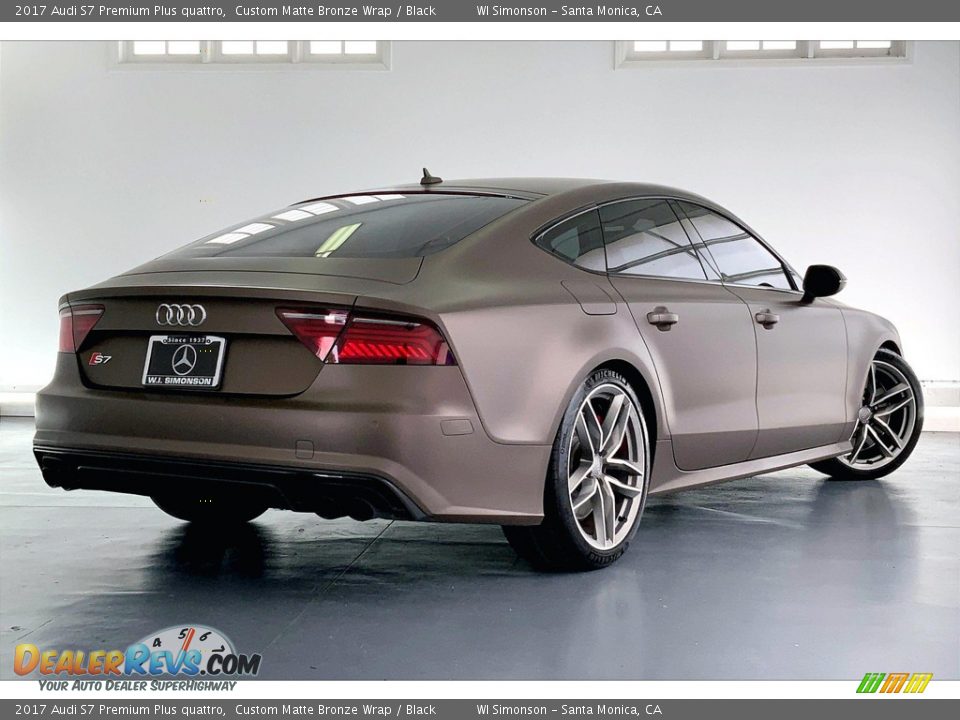 Custom Matte Bronze Wrap 2017 Audi S7 Premium Plus quattro Photo #13